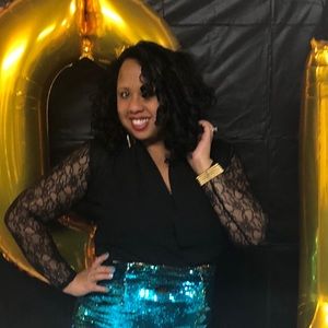 Eva Mendes Lace bodysuit